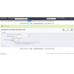Changement automatique de statut