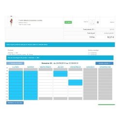 Prestashop module for booking management